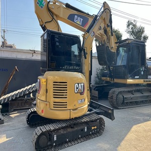 Excavatrice sur chenilles puissante d'occasion Cat 305.5E2, mini-machine compacte avec système hydraulique fiable pour le travail quotidien - Product Image 4