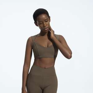 Conjunto Deportivo Ligero y Transpirable para Mujer, Top Corto con Tirantes Anchos, Leggings con Cintura en V, Traje para Yoga, Pilates y Entrenamiento - Product Image 5