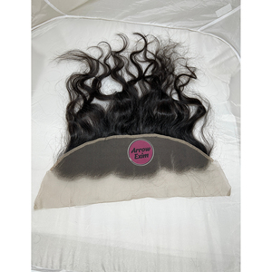 13x4 for Indian Remy Hair Transparent HD Pre Plucked Natural Hairline Machine Double Weft - Product Image 1