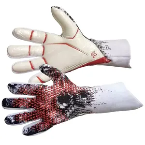 足球守门员手套可调式可穿戴防滑训练德国足球守门员手套