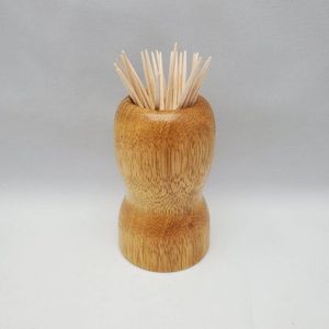 Durable Wooden Toothpick Holder <b>Box</b> With Smooth Finish For Dining Table Kitchen And Household Use - Product Image 3