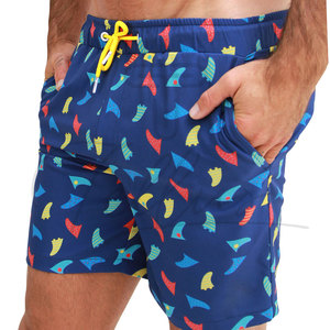Shorts de Playa para Hombre, Estampados a Rayas, Casuales de Verano, de Secado Rápido, Transpirables e Impermeables, en Oferta - Product Image 5