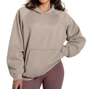 Top Design Custom made OEM warm womens oversize hoodies perfect for fall and winter fashion thick women oversize hoodies - Product Image 3