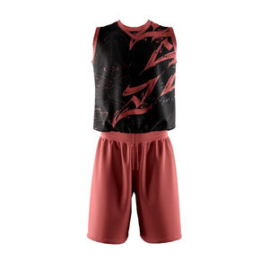 Uniforme de volley-ball pour hommes de haute qualité, nouveau design, logo personnalisé, col rond, manches courtes, uniforme de volley-ball de style nouveau - Product Image 5