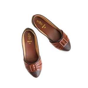 Zapatos planos marrón WN0965 - Product Image 1