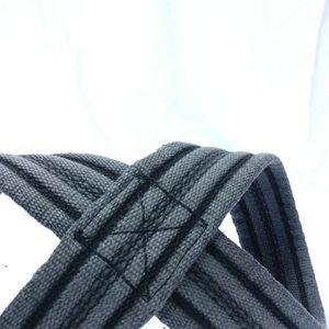 Sangles de levage en coton personnalisées en forme de 8 – Respirantes, légères, réglables, antidérapantes, légèrement extensibles, pour le soutien et l'exercice - Product Image 6