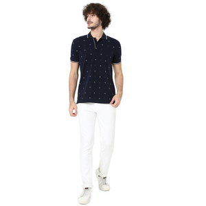Polo homme personnalisé à manches longues, en coton et polyester respirant, avec impression en relief, prix de gros - Product Image 6