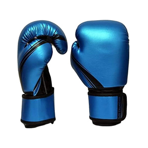 Professional PU Leather Boxing <b>Gloves</b> Full Finger Buckle Closure Unisex Gym Training Gear RL-BG-259 - Product Image 2