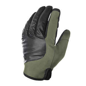 Guantes de Ciclismo Unisex de Cuero Verde Oliva, Cierre con Cordón, Ligeros, Transpirables, Antideslizantes, Delgados y Cómodos para Verano - Product Image 1