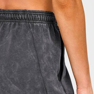 Producto Popular al por Mayor, Pantalones Cortos de Verano para Mujer, Multicolores, Cintura Alta, Lavado Ácido, Transpirables, 100% Algodón, Servicio OEM - Product Image 4