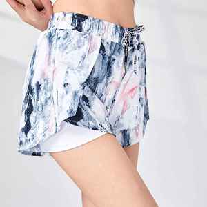 กางเกงกีฬาขาสั้นทำจากวัสดุรีไซเคิลที่ทนทาน เหมาะสำหรับการวิ่ง ออกกำลังกาย ระบายอากาศได้ดี ยืดหยุ่นได้ สำหรับผู้หญิง - Product Image 3