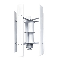 Éolienne à axe vertical série VH 100W 500W 1KW 5KW VAWT 12V 24V 48V Système d'énergie éolienne hors réseau pour usage domestique