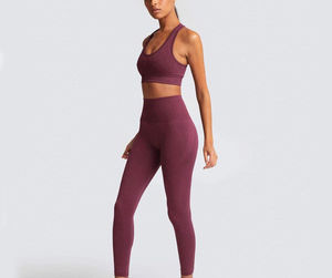 Offre Spéciale : Ensemble Sportif de Haute Qualité – Soutien-Gorge de Sport et Legging Taille Haute à Manches Longues pour Entraînement, Gym et Yoga - Product Image 5