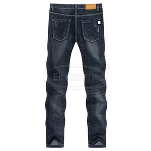 Pantalones Vaqueros para Hombre al por Mayor, Bajo MOQ, Transpirables, con Botones, Diseño Personalizado, Lavados, de Primavera, para Venta en Línea - Product Image 2