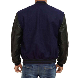 Chaqueta Varsity sin Costuras de Último Diseño 2025, Chaqueta Bomber Sostenible, Chaqueta Universitaria con Letras, Chaquetas Varsity de Béisbol de Tallas Grandes, ODM - Product Image 4