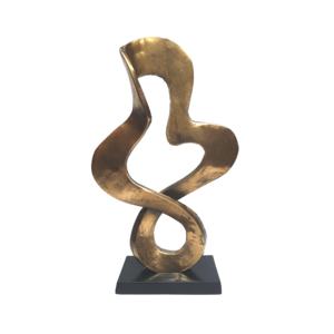 รูปปั้นตกแต่งโต๊ะทำจากทองเหลืองโบราณรูปปั้นตกแต่งทำด้วยมือทำจากอลูมิเนียม - Product Image 1