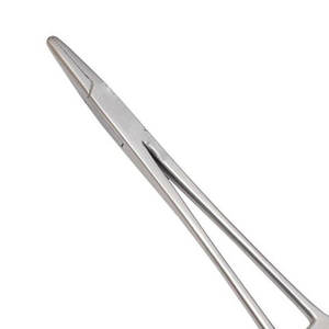 Porte-aiguilles Mayo Hegar à mâchoires à cliquet de qualité chirurgicale pour sutures de précision, en acier inoxydable de haute qualité, par Dentave - Product Image 6