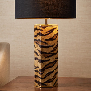 Colorful Geometric Abstract Fabric Eco-Friendly Square Table Lamp All Seasons Contemporary Home Decor Accent <b>Lighting</b> Living - Product Image 4