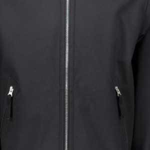Men's Outdoor Bomber <b>Jacket</b> Coated Stand Collar Softshell with Fleece Lining Custom Logo Sportswear Hooded - Product Image 4