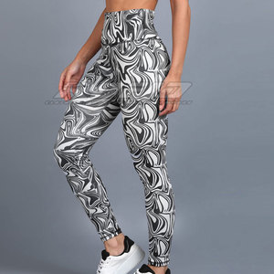 Pantalones Deportivos con Estampado Completo, Leggings de Yoga, Material Suave, Transpirable y Elástico, Leggings Personalizados por Sublimación - Product Image 2