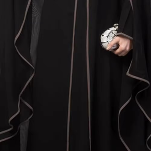 Prix de gros Nouvelles Abayas élégantes en coton Robes islamiques pour femmes musulmanes Tailles personnalisées Couleur bleue Longueur au sol Coupe évasée complète - Product Image 6
