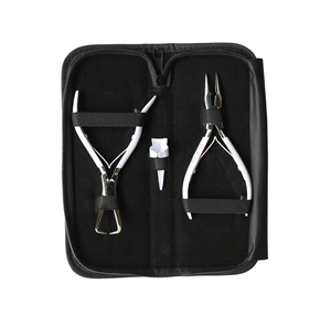 Pince à ouvrir/fermer commerciale en acier inoxydable MAGMA BEAUTY personnalisée, la plus vendue, de qualité supérieure, pour extensions capillaires et micro-anneaux - Product Image 1