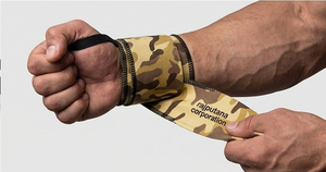 Muñequeras de Algodón para Levantamiento de Pesas, Resistentes al Desgaste, con Bucle para el Pulgar, 100% Algodón, Unisex - Product Image 2