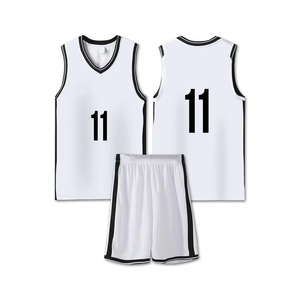 Maillot de basket-ball unisexe personnalisé, noir uni, 100% polyester, séchage rapide, respirant, antibactérien, sans manches, ajustable - Product Image 5