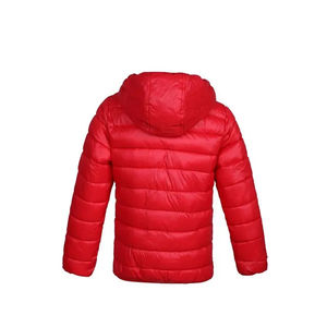 Chaqueta Acolchada Roja con Capucha para Hombre, Brillante, Gruesa, de Corte Regular, Informal, para Invierno - Product Image 2