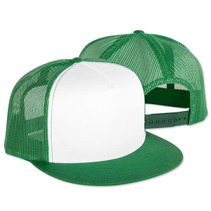 Adjustable Color Block Embroidery Logo Custom Made 5 Panel Mens Baseball Cap <b>Hat</b> Wholesale - Product Image 2