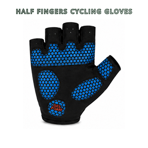Guantes de Ciclismo de Medio Dedo con Acolchado de Gel, Guantes Transpirables para Bicicleta de Montaña y Carretera, Guantes de Fitness con Logotipo Personalizado - Product Image 2