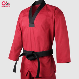 Uniforme de Artes Marciales, Karate y Taekwondo, Ligero, de Algodón, Unisex, para Estudiantes, con Cordón Elástico, Servicio OEM, para Niños y Adultos - Product Image 4