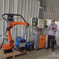 Robot de Soldadura de 6 Ejes con Programación Fuera de Línea y Software de Simulación de Rutas