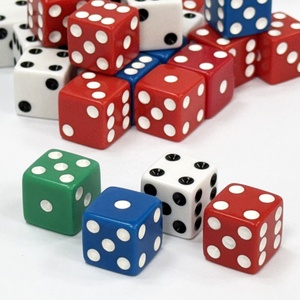 TFB-16M classique meilleure vente 16mm jeu de société à 6 faces dés d'angle carrés en matériel d'urée vente directe d'usine pour tous - Product Image 2