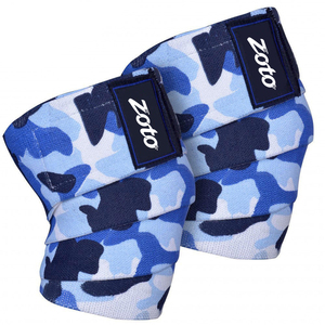 Camouflage Elastic Knee Support <b>Wraps</b> with Custom Logo Heavy Duty <b>Gym</b> Leg Compression <b>Wraps</b> Bulk Wholesale - Product Image 1