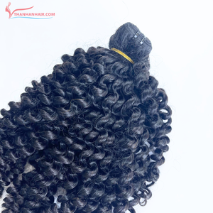 PRECIO AL POR MAYOR Cabello rizado vietnamita crudo dibujado doble Cabello tejido 100% Cabello alineado con cutícula virgen de fábrica de Vietnam - Product Image 3