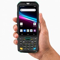 PDA Portátil de 4 Pulgadas con Android 13, Teclado de 28 Teclas, 4GB+64GB, IP67, Computadora Móvil Industrial Resistente para Inventario de Almacén y Venta Minorista