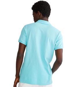 Camisetas Polo Azul Claro Personalizadas, Diseña Tu Propio Logotipo Bordado, Polo de Alta Calidad 100% Lino, Camisetas Polo de Trabajo para Hombre - Product Image 3