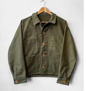 Chaqueta de Invierno OEM para Hombre, Chaqueta de Trabajo Cálida de Lona de Sarga, Chaqueta de Trabajo Vintage para Carpintero, Chaqueta de Trabajo para Hombre - Product Image 1