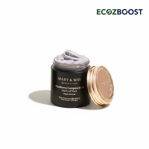 [เมรี่แอนด์เมย์] วิตามินซี แบล็คเบอร์รี่ คอมเพล็กซ์ โกลว์ วอชออฟ แพ็ค 125 กรัม - กระชับผิวและต่อต้านริ้วรอย เครื่องสำอางเกาหลี ขายส่ง - Product Image 1