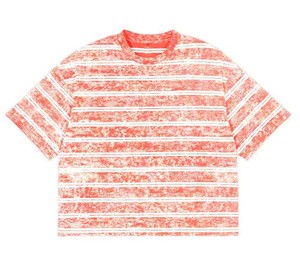 เสื้อยืดลายทางผ้าฝ้ายระบายอากาศดี น้ำหนักเบา สำหรับผู้ชาย รุ่นซัมเมอร์ 2026 ขายส่ง - Product Image 6
