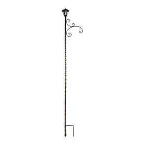 Black Sheppard Hook <b>For</b> <b>Pathway</b> <b>Lights</b> - Product Image 2