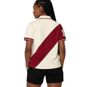 Polo pour femme Delta Sigma Theta Kream Premium 13, coupe confortable, haute qualité, vêtements de sororité grecque, tenue décontractée - Product Image 2