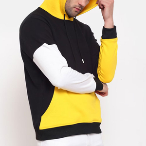 Wholesale Men's Oversized Embroidered Custom Logo Printing Pullover Hoodie Casual Streetwear Winter <b>Thick</b> <b>Fleece</b> Men Hoodies - Product Image 6