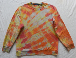 High Quality Custom <b>Men's</b> Oversized <b>Thermal</b> Casual Pullover Neck Sweatshirt Solid Pattern O-Neck Drop Shoulder Tie Dye Winter - Product Image 1