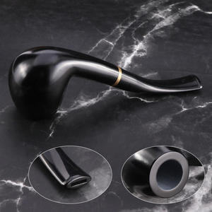 Pipa de Fumar de Madera Sólida de Lujo, Ecológica, de la Mejor Calidad, Pulida, para Hombre, Regalo para Fiestas y Viajes - Product Image 6