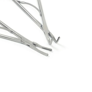 เครื่องมือเย็บแผลแบบเปิด Hemolok Clips  พร้อมคลิปพลาสติกโพลีเมอร์สำหรับรัดสายยาง  แบบตรงและแบบโค้ง  พร้อมเครื่องมือสำหรับใส่คลิป Ce - Product Image 3