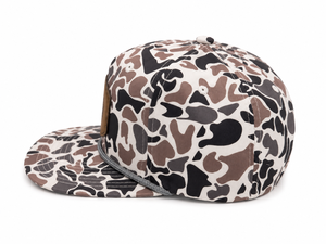 Gorra de Camuflaje con Cierre a Presión y Logotipo de Goma, Unisex, Ajustable, de 6 Paneles, Estilo Casual, para Actividades al Aire Libre - Product Image 2
