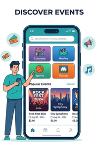 Compre la aplicación de reserva de boletos con un diseño personalizado y una aplicación móvil disponible para la venta por exportadores - Product Image 4