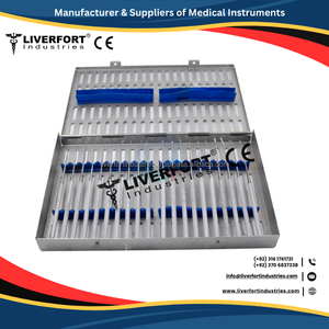 Rhoton 20-Piece <b>Neurosurgery</b> <b>Instruments</b> Set Micro Dissector Expanded Stainless Steel Manual CE Certified Class II - Product Image 6